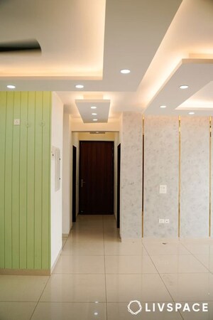Building Lobby in 3 BHK Apartment at Omaxe Royal Residency Faridabad, Sector 79 – for Rent