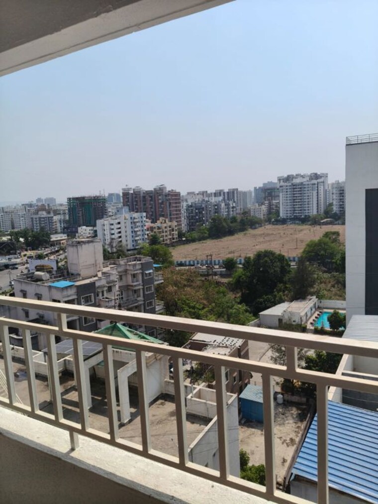 Balcony, alliance-nisarg 2 Bedroom 750 Sq.Ft. Apartment In Wakad Pune 10347430