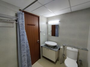 Kitchen in  Apartment at Bhartiya Nikoo Homes Phase 2, Thanisandra Main Road – for Rent