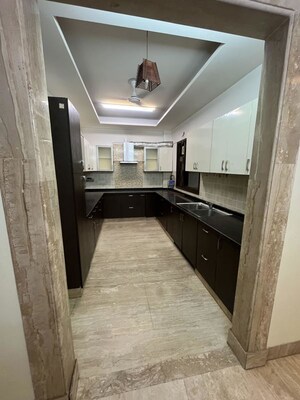 Kitchen in 4 BHK Builder Floor at Greater Kailash I – for Rent