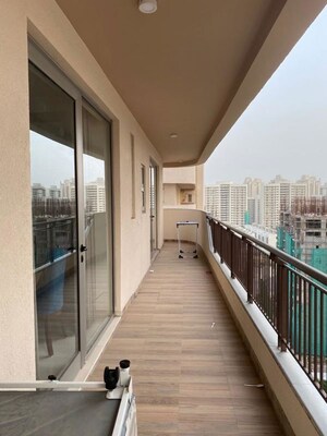 Balcony in 3 BHK Apartment at Chintels Serenity, Sector 109 – for Rent