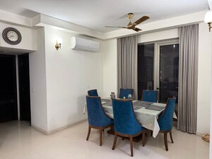 Dining area in 3 BHK Apartment at Chintels Serenity, Sector 109 – for Rent