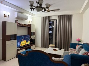 Living Room in 3 BHK Apartment at Chintels Serenity, Sector 109 – for Rent