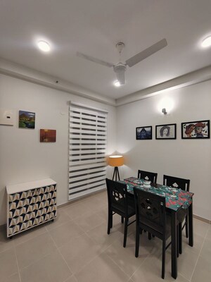 Team Area in  Apartment at Bhartiya City Nikoo Homes II, Thanisandra Main Road – for Rent