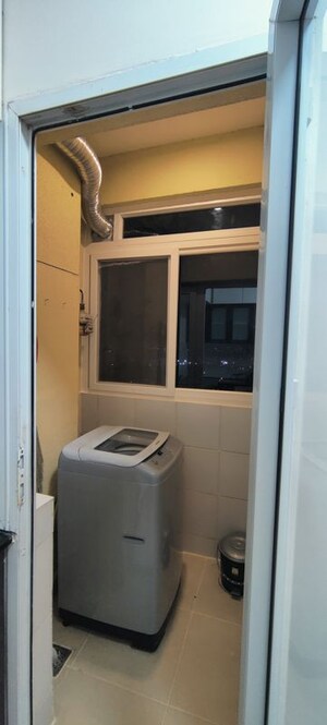 Kitchen in  Apartment at Bhartiya City Nikoo Homes II, Thanisandra Main Road – for Rent