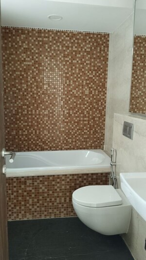 Bathroom in 3 BHK Apartment at Pandurang Wadi – for Sale