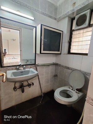 Attached Bathroom in 3 BHK Apartment at Vasu Kamal, Powai – for Rent
