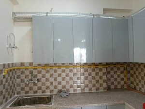 Kitchen in 3 BHK Apartment at Mahagun Mantra I, Sector 10 Greater Noida – for Rent