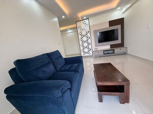 Living Room in 2 BHK Apartment at Monarch Aqua, Kr Puram – for Rent