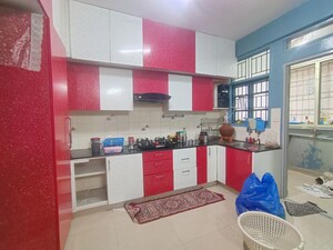 Kitchen in 2 BHK Apartment at Creative Environs, Hsr Layout – for Rent