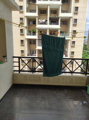 Balcony in 2 BHK Apartment at Raheja Vistas Phase 1, Mohammadwadi – for Rent