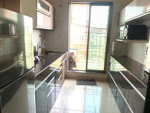 Kitchen in 2 BHK Apartment at Sai Arpan CHS, Kharghar – for Rent