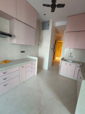 Kitchen in 4 BHK Apartment at Lodha World View, Worli – for Rent