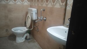 Bathroom in 1 RK Builder Floor at Freedom Fighters Enclave – for Rent