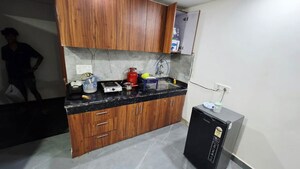 Kitchen in 1 RK Builder Floor at Freedom Fighters Enclave – for Rent