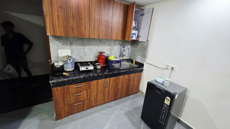 Kitchen, freedom fighters enclave 1 RK 350 Sq.Ft. Builder Floor In Freedom Fighters Enclave Delhi 10347664