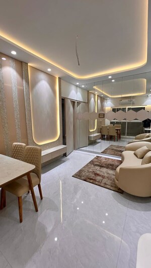 Living Room in 1 BHK Apartment at Khadakpada – for Sale