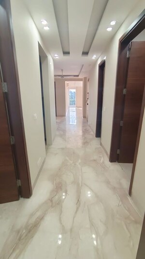 Building Lobby in 4 BHK Builder Floor at Greater Kailash ii – for Sale