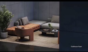 Living Room in 3 BHK Apartment at Vian Mrida, Kollur – for Sale