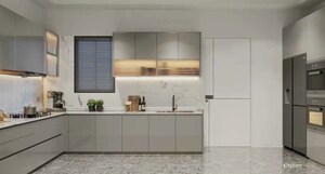 Kitchen in 3 BHK Apartment at Vian Mrida, Kollur – for Sale
