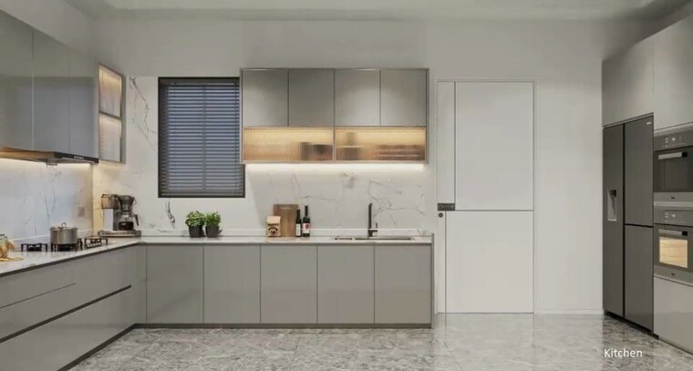 Kitchen, vian-mrida 3 Bedroom 1790 Sq.Ft. Apartment In Kollur Hyderabad 10347723