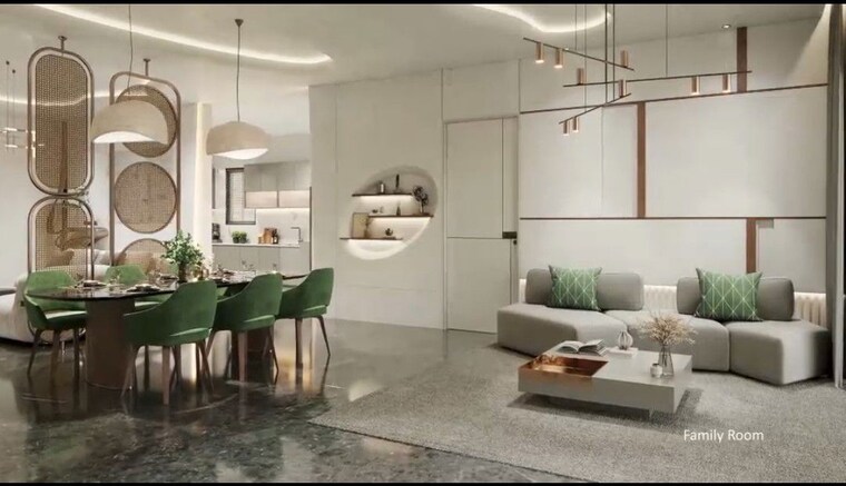 Dining area, vian-mrida 3 Bedroom 1790 Sq.Ft. Apartment In Kollur Hyderabad 10347723