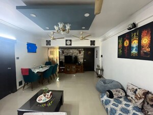 Living Room in 2 BHK Apartment at Bonzar Residency, Kharghar – for Sale