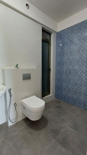 Bathroom in 2 BHK Apartment at Rajesh Raj Infinia, Malad West – for Rent