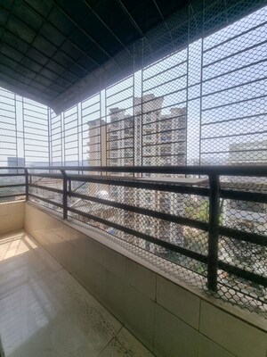 Balcony in 4 BHK Apartment at Dreams Tower, Kharghar – for Rent
