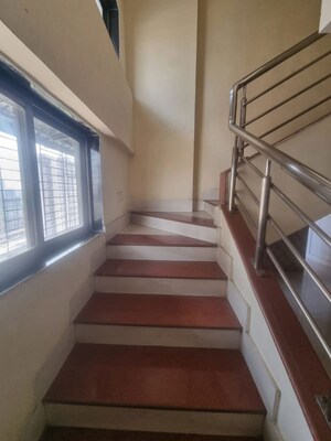 Staircase in 4 BHK Apartment at Dreams Tower, Kharghar – for Rent