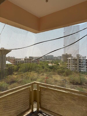 Balcony in 3 BHK Apartment at Chandkheda – for Rent
