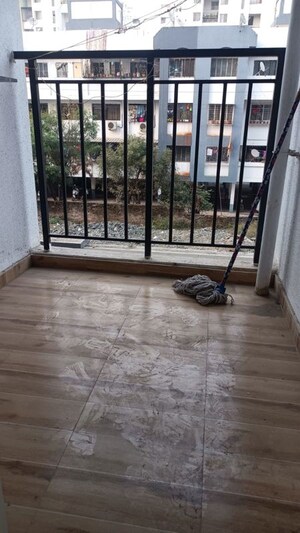 Balcony in 2 BHK Apartment at Ravima Newton Homes, Hadapsar – for Rent