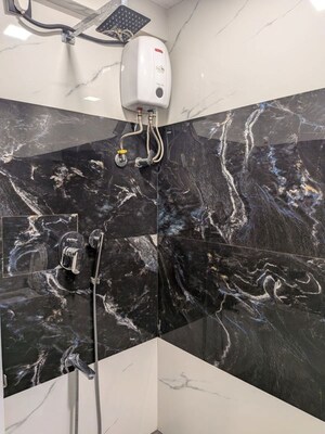 Bathroom in 2 BHK Apartment at Panchvati CHS Powai, Powai – for Rent