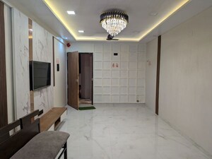 Living Room in 2 BHK Apartment at Panchvati CHS Powai, Powai – for Rent