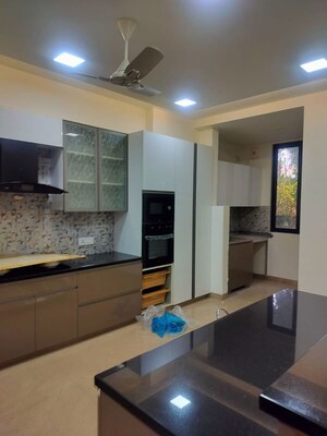 Kitchen in 4 BHK Builder Floor at Sushant Lok ii – for Sale