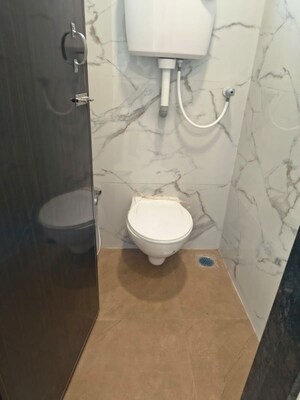 Bathroom in 1 BHK Apartment at Tejas Neelkamal, Derivali – for Sale