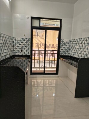 Kitchen in 1 BHK Apartment at Tejas Neelkamal, Derivali – for Sale