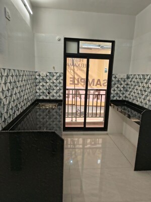 Kitchen in 1 BHK Apartment at Tejas Neelkamal, Derivali – for Sale