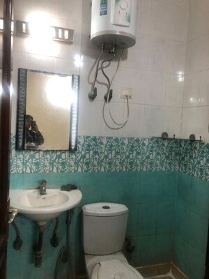 Bathroom in 2 BHK Builder Floor at Lajpat Nagar I – for Rent