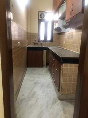Kitchen in 2 BHK Builder Floor at Lajpat Nagar I – for Rent