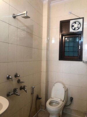 Bathroom in 2 BHK Builder Floor at Lajpat Nagar I – for Rent