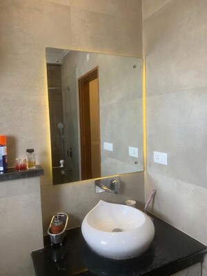 Bathroom in 4 BHK Builder Floor at Sushant Lok I – for Sale