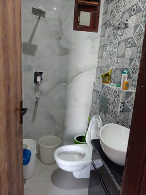 Bathroom in 3 BHK Builder Floor at Sector 9 – for Rent