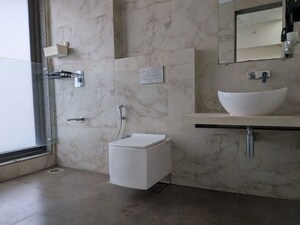 Bathroom in 3 BHK Apartment at Kanakia Silicon Valley, Powai – for Rent