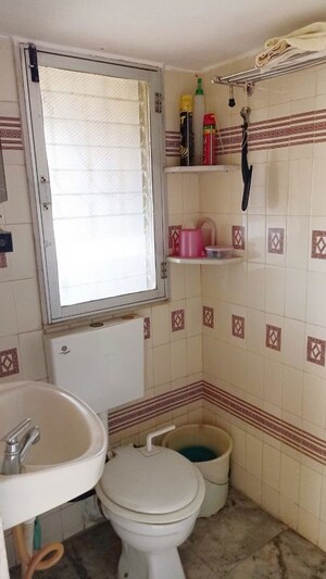 Bathroom in 2 BHK Apartment at Labh Darshan CHS Dahisar, Dahisar East – for Rent