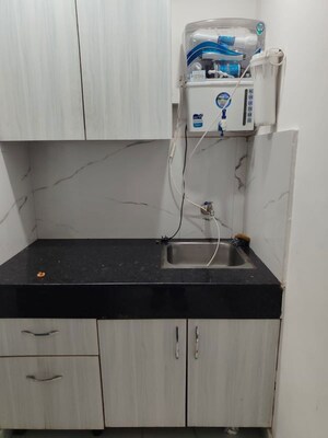 Kitchen in 1 RK Apartment at Dhoot Time Residency, Sector 63 – for Rent