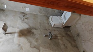Bathroom in 3 BHK Builder Floor at Chattarpur – for Rent