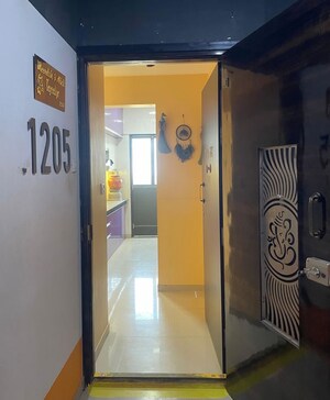 Building Lobby in 2 BHK Apartment at Shapoorji Pallonji Joyville, Virar West – for Sale
