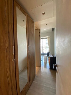 Building Lobby in 4 BHK Apartment at Lodha The World Towers World One Tier 2, Worli – for Rent