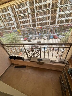 Balcony in 1 BHK Apartment at JP North Celeste, Mira Road – for Rent